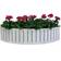 Ventura Funky Flower Box - White 90x20x20cm