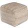 Anji Mountain Cherokee Pouffe 17"