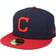 New Era Cappellino 59Fifty Cleveland Guardians blu scuro 3/8 (58,7 cm)