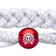 Rastaclat Fangs Braided Bracelet - White/Red