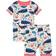 Hatley Aquatic Friends Pyjamas - Off White