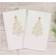 Linum Home Textiles Christmas Scroll Tree Guest Towel White (76.2x40.64cm)