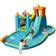 Costway Inflatable Water Slide Kids Bounce House Splash Water Pool with Blower