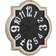 Black Metal Farmhouse Wall Clock Wall Clock 31.5"