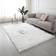 Amazing Rugs Cozy Collection White 60x84"