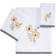 Avanti Marielle Guest Towel White (71.12x40.64cm)