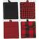 DII Gingham Pot Holder Red, Black (22.86x20.32)