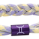 Rastaclat Gemini Braided Bracelet - Purple/Yellow