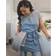 Ayesha Curry Hostess Apron Blue (76.2x71.12cm)