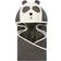 Hudson Animal Face Hooded Towel Modern Panda