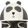 Hudson Animal Face Hooded Towel Modern Panda