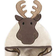 Hudson Animal Face Hooded Towel Modern Moose