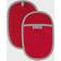KitchenAid Asteroid Diamond Pot Holder Red (25.4x16.51cm)