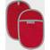 KitchenAid Asteroid Diamond Pot Holders Red (25.4x16.51cm)