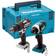 Makita DLX2131 Twin Pack DHP482 White Combi Drill Impact Driver DTD152 Makpac (Solo)