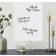 RoomMates Basics Dry Erase Memo Board Peel and Stick Giant Wall Decal Self-adhesive Decoration