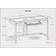 Simpli Home Erina Writing Desk 24x60"