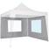 Bo-Garden Parete Laterale Con Finestra Per Tendone Per Feste Grigia 3 x 3 m