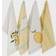 DII Lemon Bliss Dishcloth White, Yellow (71.12x45.72cm)