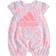 adidas Infant Printed Shortie Romper - Clear Pink (FZ9680)