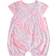 adidas Infant Printed Shortie Romper - Clear Pink (FZ9680)