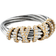 David Yurman Helena Ring - Silver/Gold/Diamonds