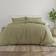 Solid Duvet Cover Green (228.6x228.6cm)