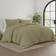 Solid Duvet Cover Green (228.6x228.6cm)