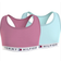Tommy Hilfiger Logo Bra 2-Ppack - Rose Tea/Aqua Glow