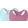 Tommy Hilfiger Logo Bra 2-Ppack - Rose Tea/Aqua Glow
