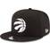 New Era Toronto Raptors Logo 9FIFTY Adjustable Snapback Hat Men - Black/White