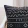 Safavieh Rila Complete Decoration Pillows Black, White (45.72x45.72)