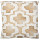 Safavieh Velie Complete Decoration Pillows White, Beige (45.72x45.72cm)