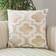 Safavieh Velie Complete Decoration Pillows White, Beige (45.72x45.72cm)