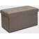 Simplify Double Folding Fabric Seating Stool 15"