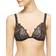 Simone Pérèle Embroidered Mesh Underwire Bra - Black