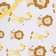 Miracle Swaddle Blanket Giraffes Lions with Butter Yellow Trim