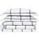 Truly Soft Windowpane Duvet Cover Grey (228.6x228.6cm)