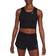 NIKE Dri Fit Race Cropped Running Tank Top Women - Black