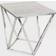 Ridge Road Décor Square Marble Small Table 18x18"