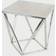 Ridge Road Décor Square Marble Small Table 18x18"