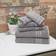 Linum Home Textiles Denzi 6-pack Bath Towel Gray (137.16x60.96cm)