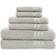 Linum Home Textiles Denzi 6-pack Bath Towel Gray (137.16x68.58cm)
