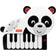 Fisher Price Mini Piano Panda