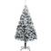 vidaXL Plastic With Snow Christmas Tree 240cm
