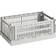 Hay Colour Crate S Light Grey Oppbevaringskurv