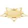 Georg Jensen Star Pillar Gold Värmeljuslykta 1.9cm