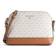 Michael Kors Large Logo Dome Crossbody Bag - Vanilla/Acorn
