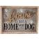 A House is Not A Home Without A Dog Wall Framed Art 24.1x17.8cm