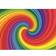 Nova Rainbow Swirl Spiral 1000 Pieces